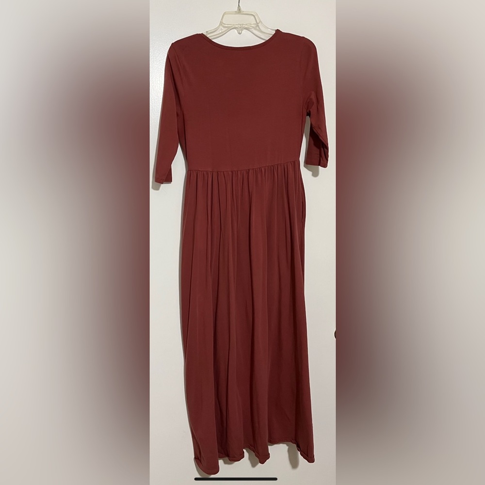 Matilda Jane Rose Pink Maxi Dress. Size: S.